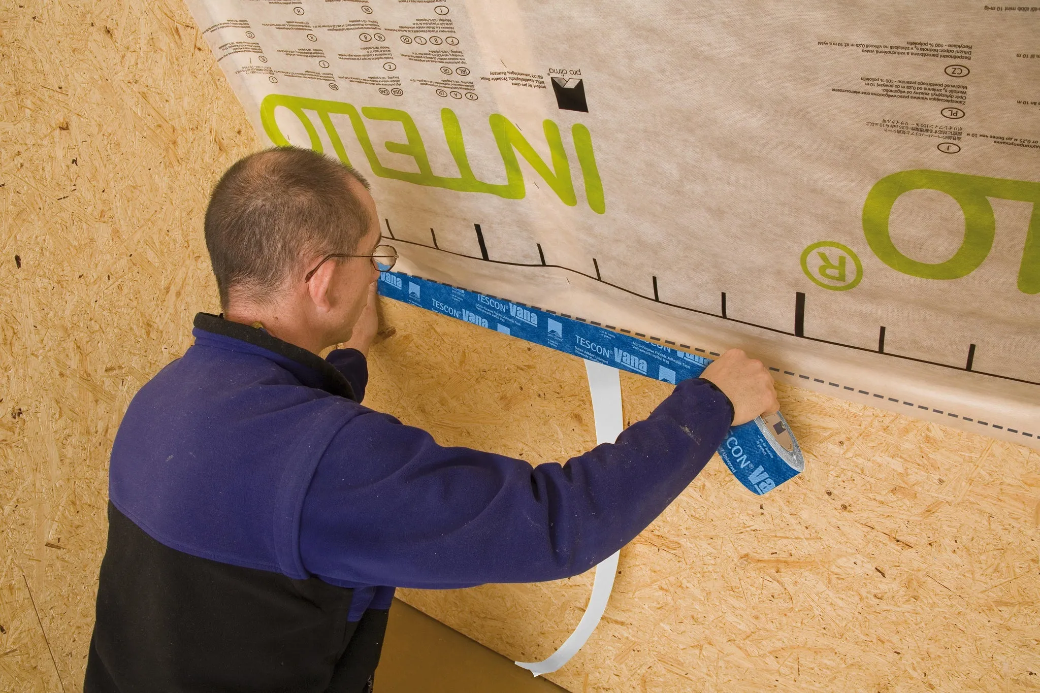100mm Pro Clima Tescon Vana - Sealing Adhesive Tape (30m)
