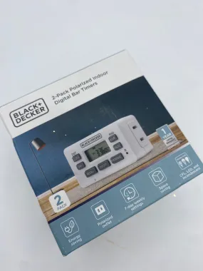 2-Pack Digital Bar Timers
