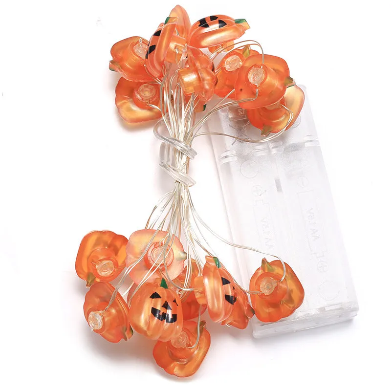 2x Halloween Xmas Christmas Gifts Decoration New LED Series Lighting Chain Pumpkin Shape