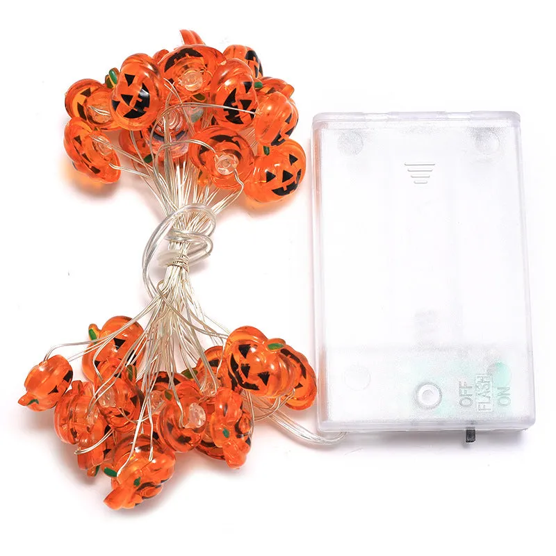 2x Halloween Xmas Christmas Gifts Decoration New LED Series Lighting Chain Pumpkin Shape