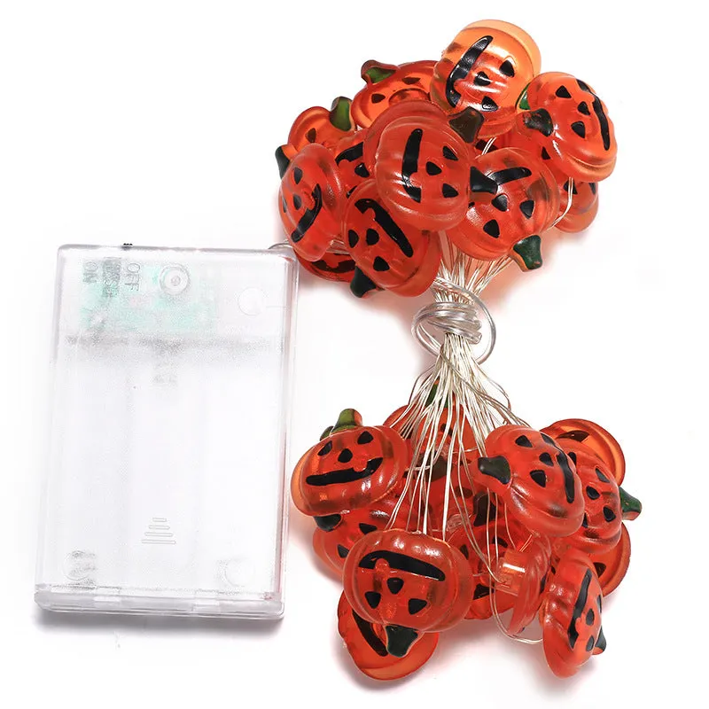 2x Halloween Xmas Christmas Gifts Decoration New LED Series Lighting Chain Pumpkin Shape