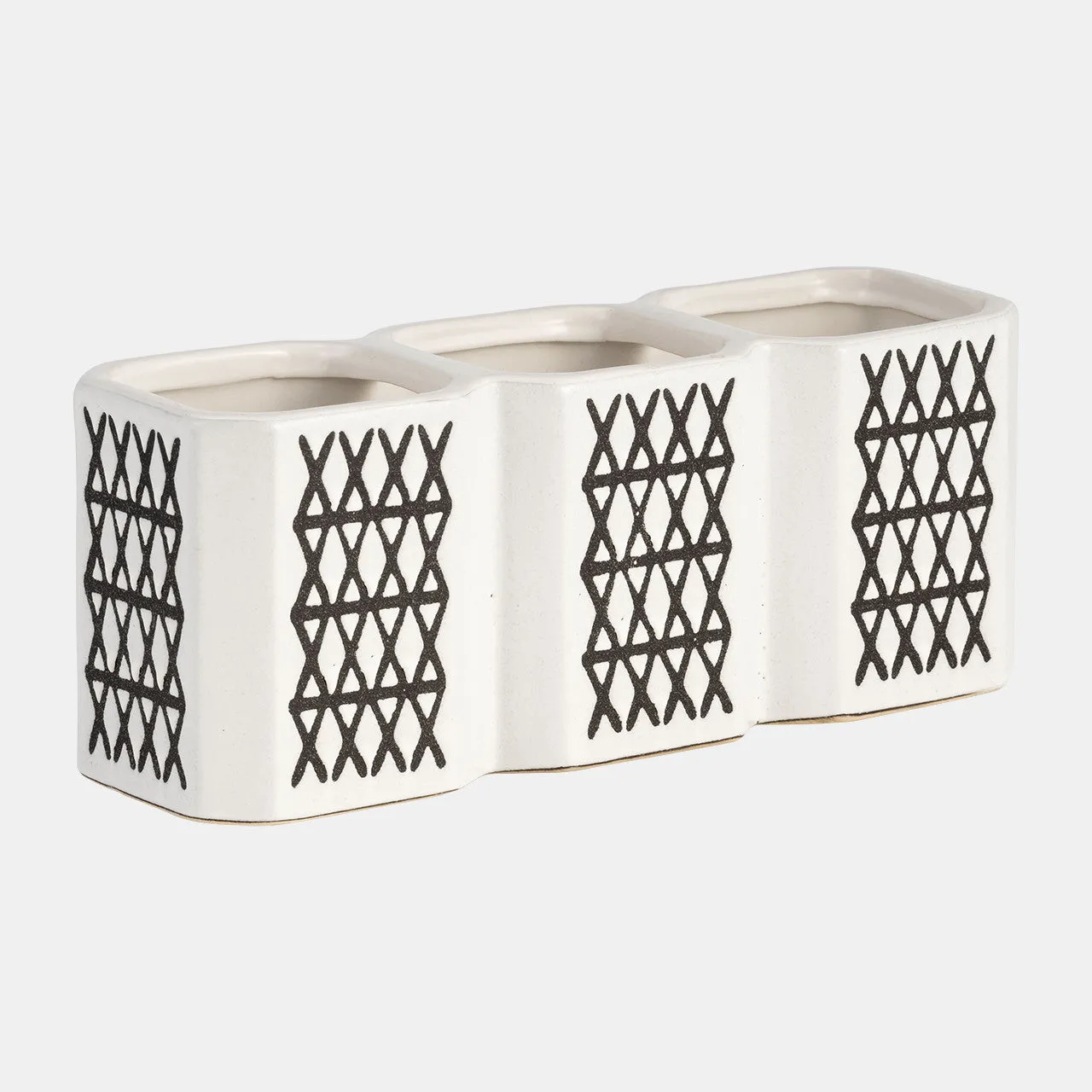 3-cup X-pen Holder, Black