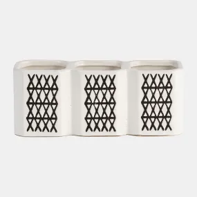 3-cup X-pen Holder, Black