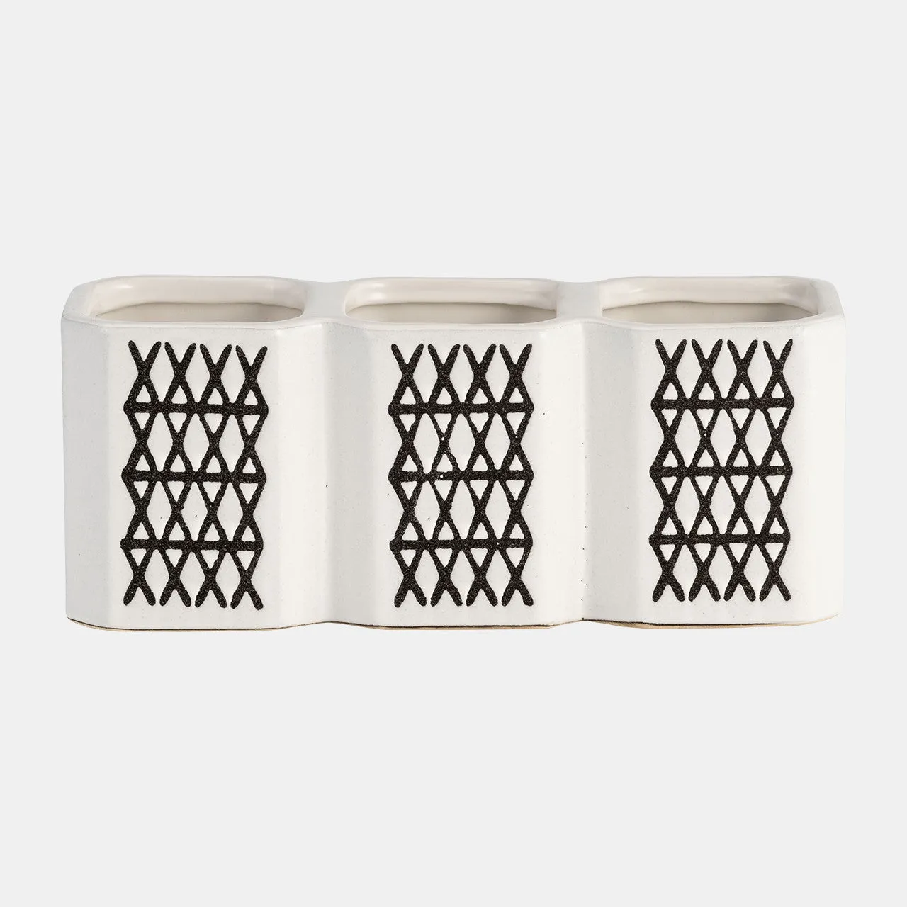 3-cup X-pen Holder, Black