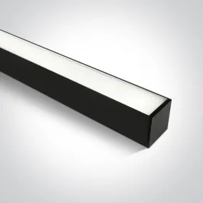 38160A/B BLACK DIFFUSER UGR19 LED 40W CW LINEAR IP20 230V