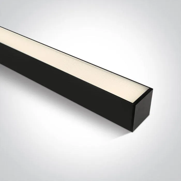 38160A/B BLACK DIFFUSER UGR19 LED 40W CW LINEAR IP20 230V