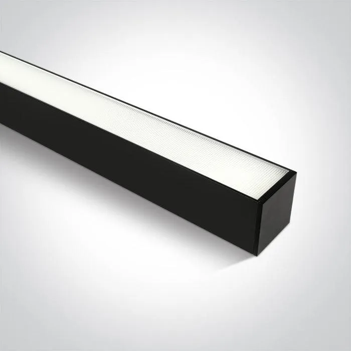 38160A/B BLACK DIFFUSER UGR19 LED 40W CW LINEAR IP20 230V
