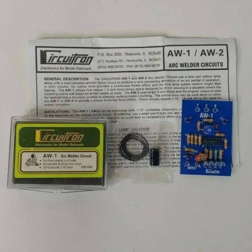800-5841 Arc Welder Circuit w/1.4mm Micro-Lamps