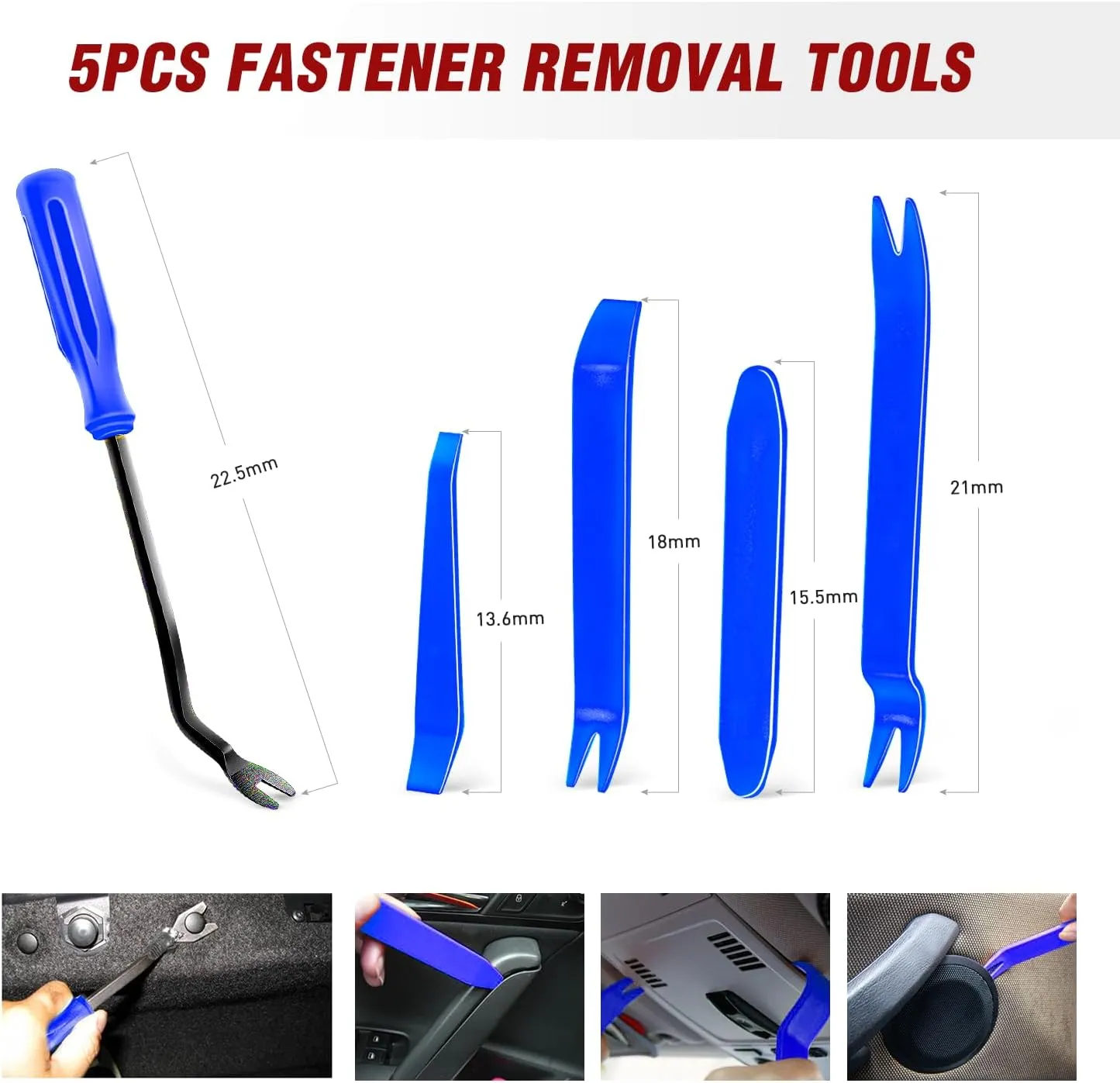 860 Pcs Car Push Retainer Clips & Auto Fasteners Assortment