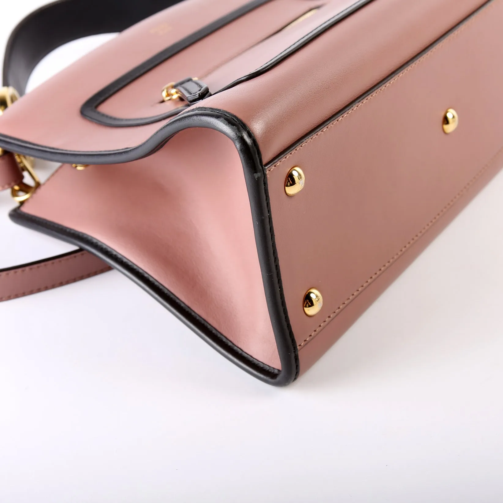 8BH344 Runaway Small Satchel Pink