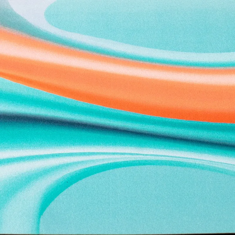Abstract Waves Versatile Desk Mats Style 12