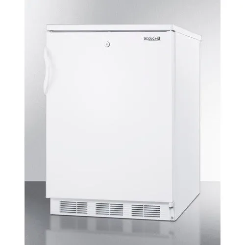 Accucold 24" Wide All-Refrigerator in White Exterior - FF7LW