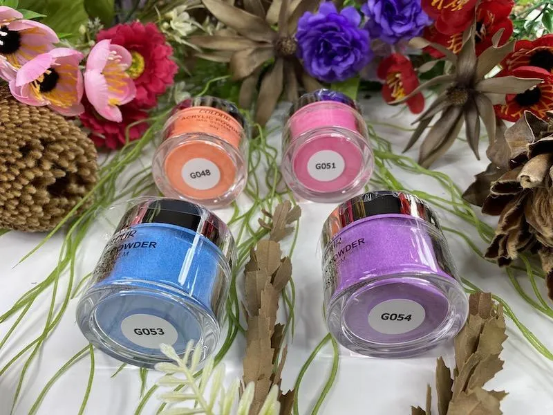 Acrylic Nail Powders - Candy Collection