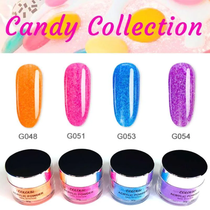 Acrylic Nail Powders - Candy Collection