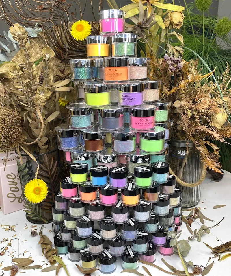 Acrylic Nail Powders - Candy Collection