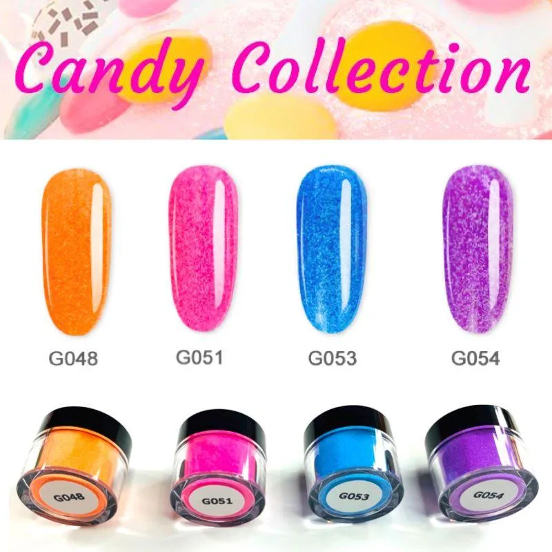 Acrylic Nail Powders - Candy Collection