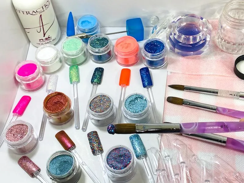 Acrylic Nail Powders - Candy Collection