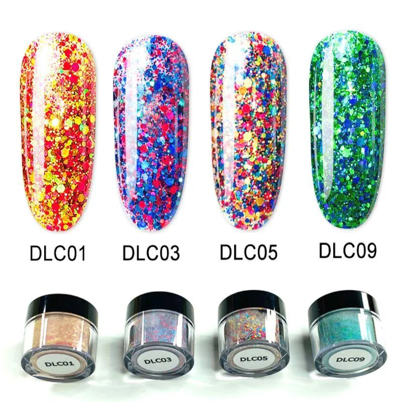 Acrylic Nail Powders - Galaxy Colours