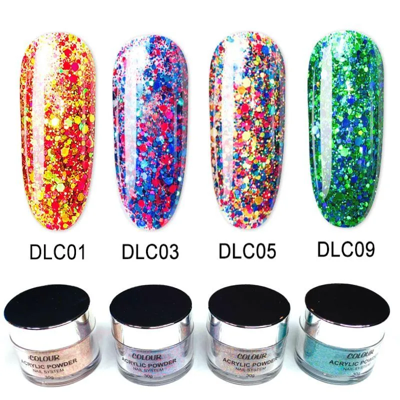 Acrylic Nail Powders - Galaxy Colours