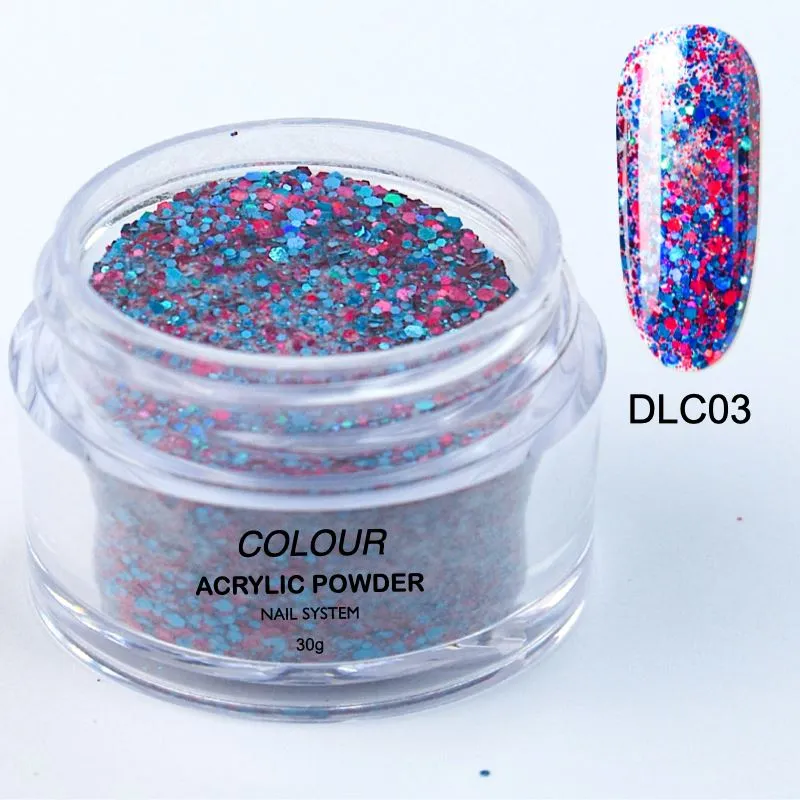 Acrylic Nail Powders - Galaxy Colours