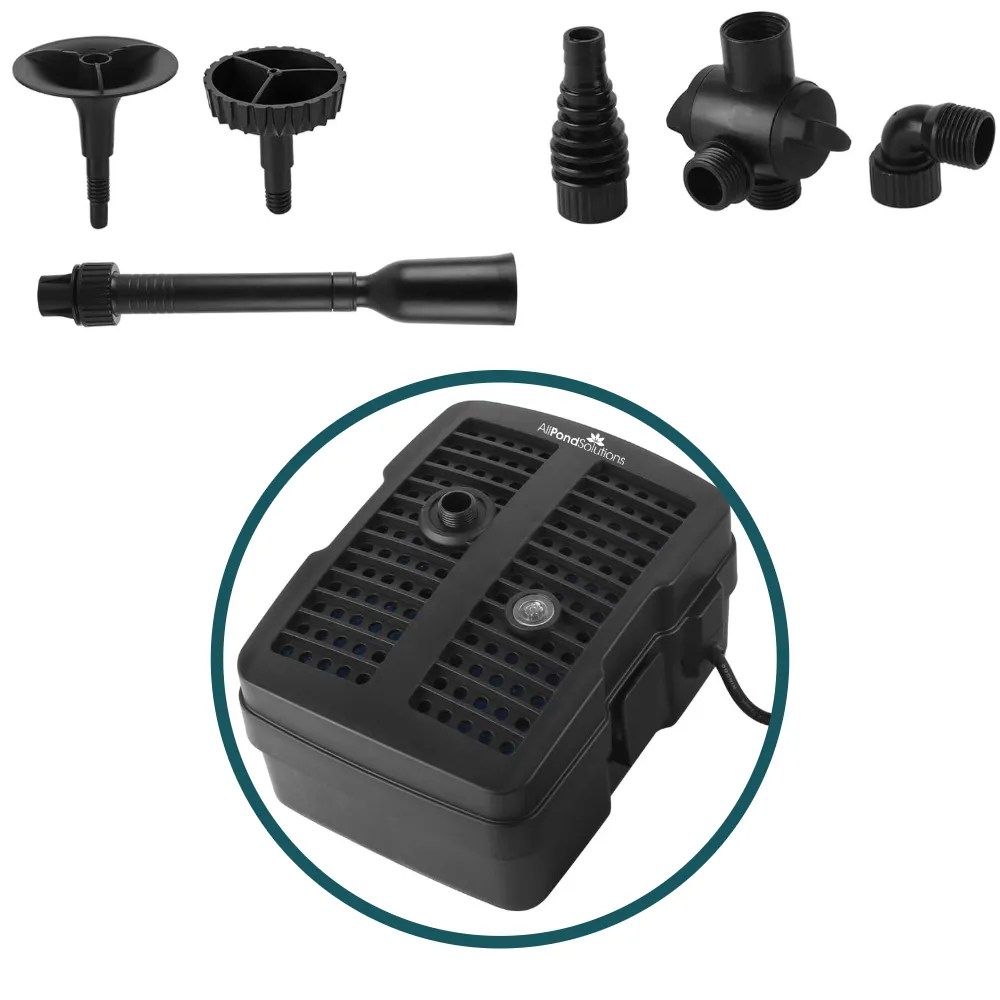 AllPondSolutions 1000L/H All In One Pond Pump Filter UV CUP-305