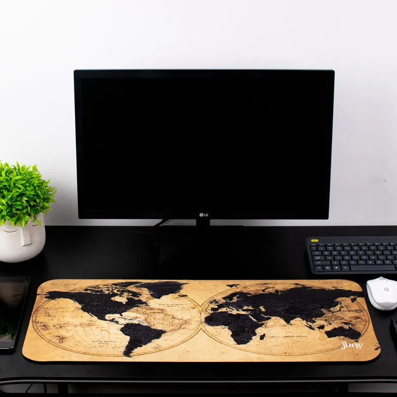 Antique Map Versatile Desk Mats
