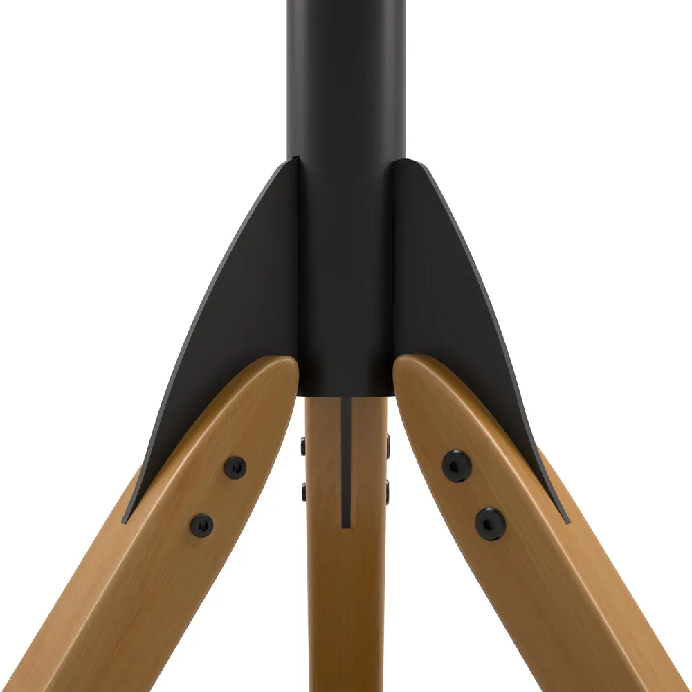 AVF Hoxton Freestanding Tripod TV Stand - Light Wood | FSL1000HOXLWB