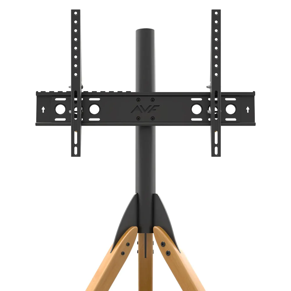 AVF Hoxton Freestanding Tripod TV Stand - Light Wood | FSL1000HOXLWB