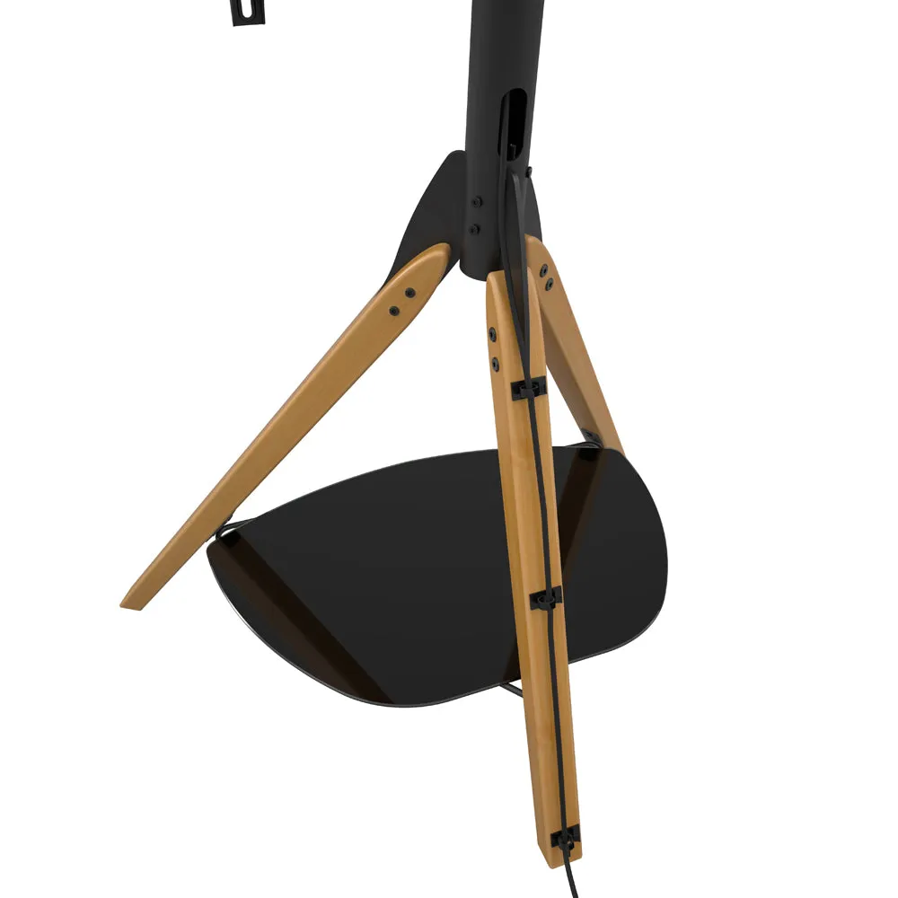 AVF Hoxton Freestanding Tripod TV Stand - Light Wood | FSL1000HOXLWB
