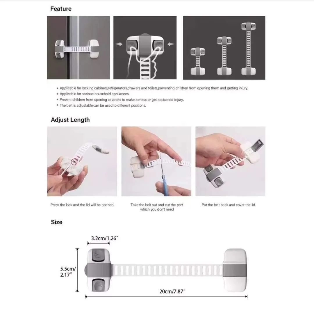 Baby Safety Lock for Refrigerator / Drawer
