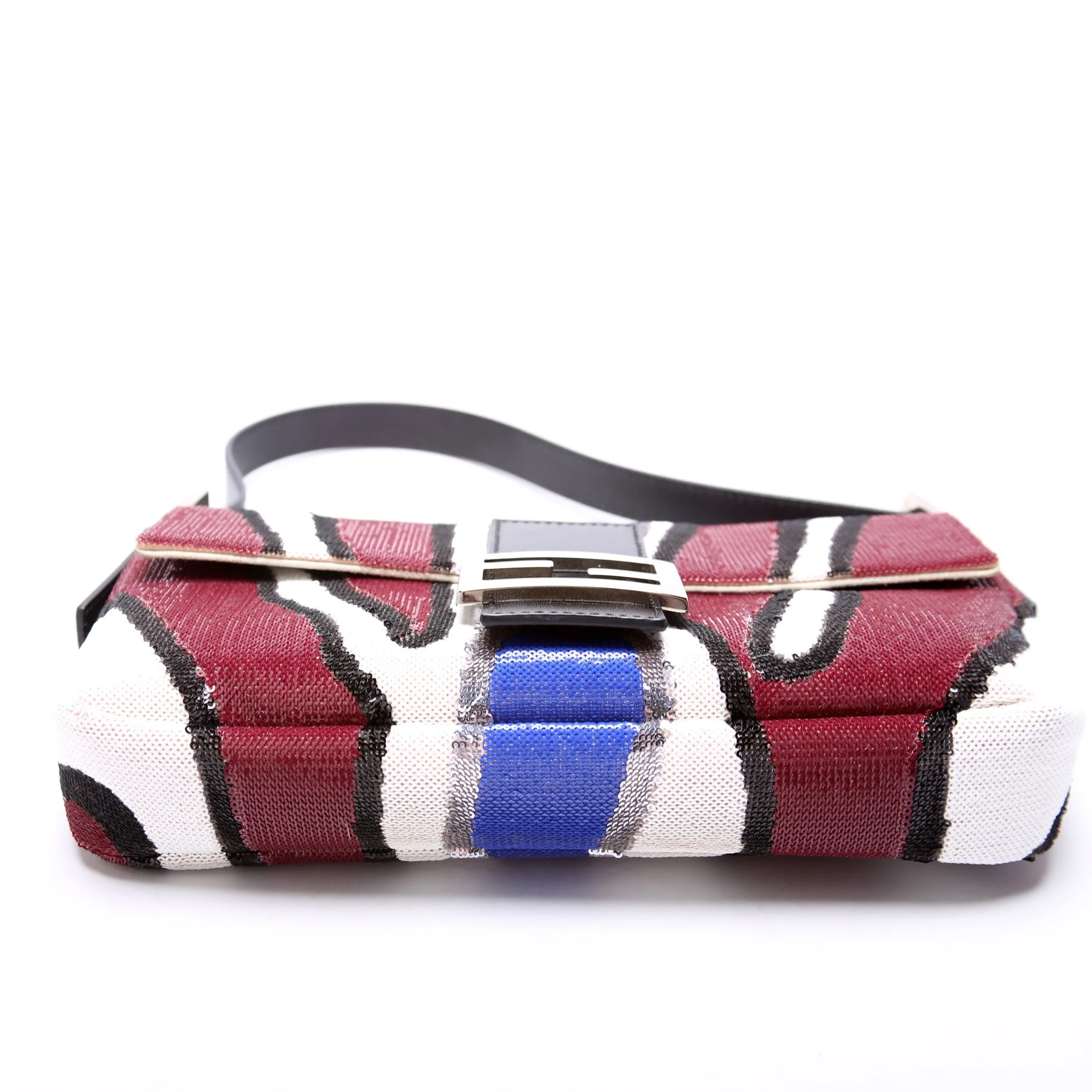 Baguette Sequined Zebra Stripe 8BR600