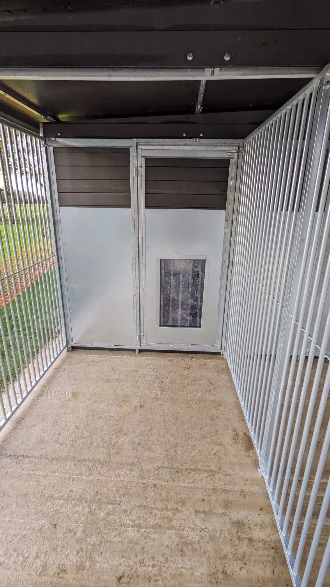 Benchmark Dog Kennel with Apex Roof - Triple 15 x 8ft, Eco Thermal Range