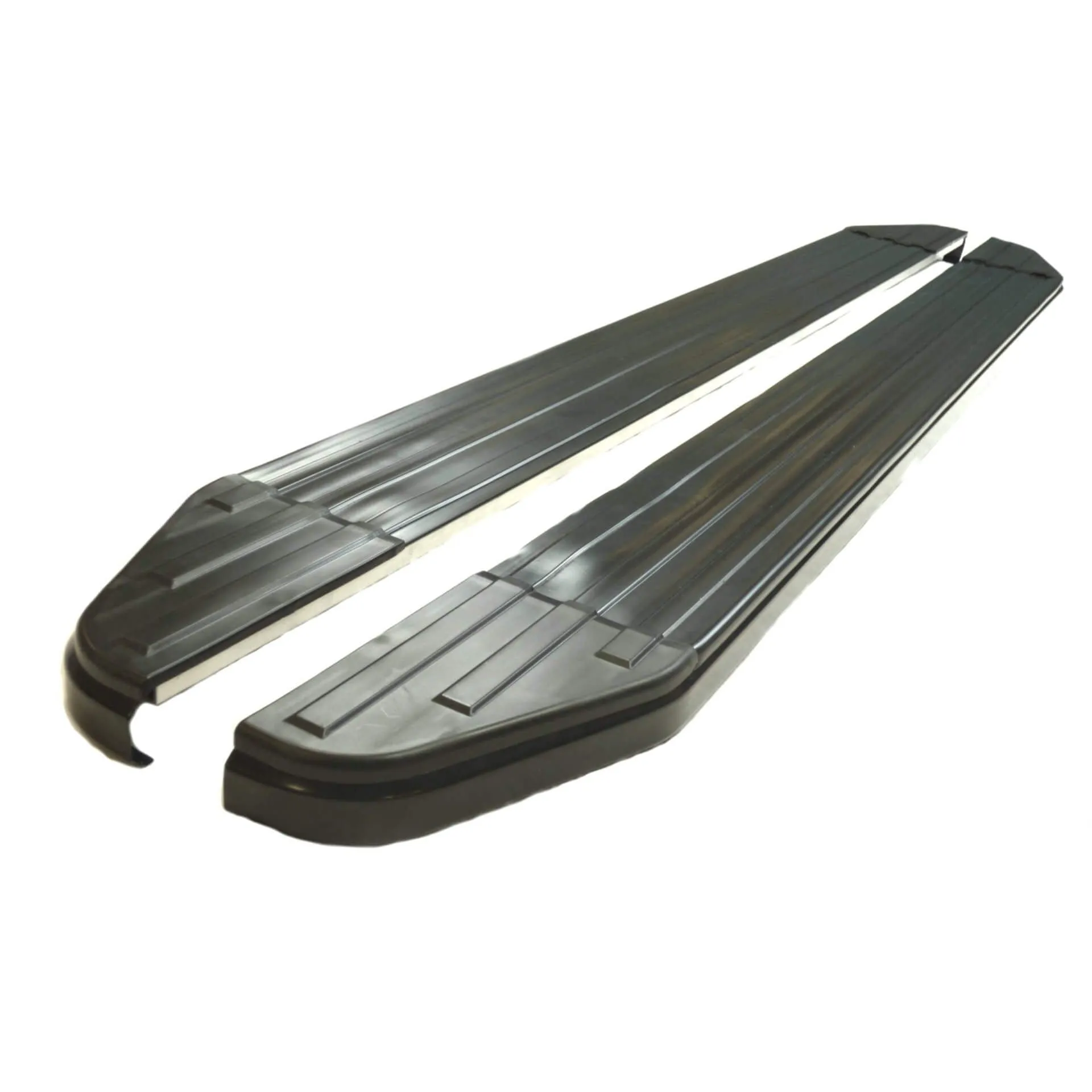 Black Raptor Side Steps Running Boards for Alfa Romeo Stelvio