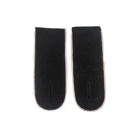 Black Wool Pink Piped EM Shoulder Boards - Panzer