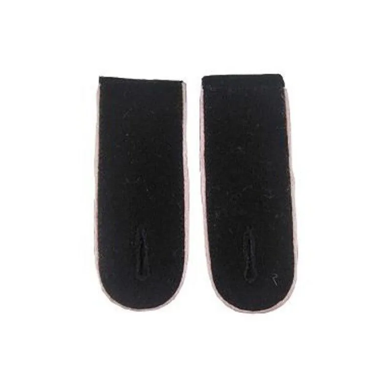 Black Wool Pink Piped EM Shoulder Boards - Panzer