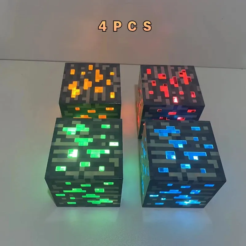 Brownstone Ore LED Light Playroom Decoration USB Rechargeable Bedroom Night Light Children's Holiday Gift  Home Decor