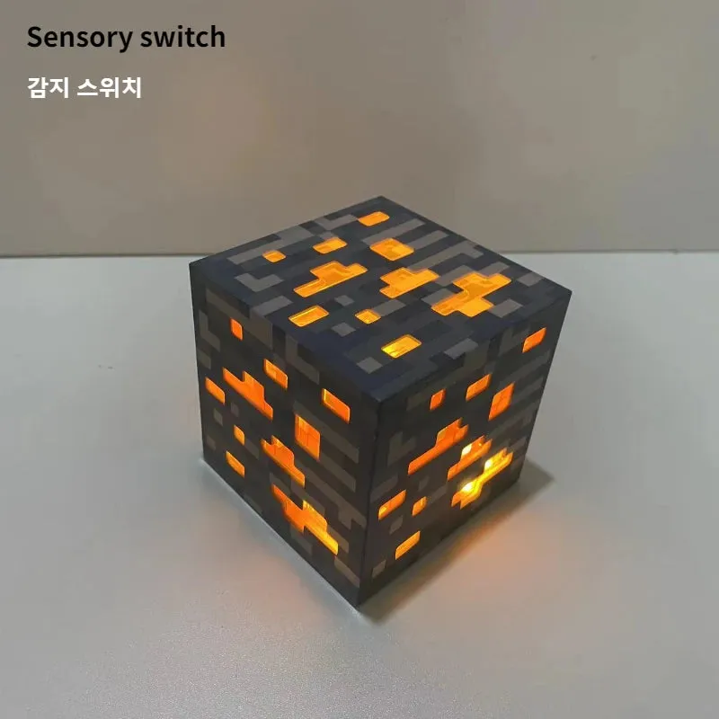 Brownstone Ore LED Light Playroom Decoration USB Rechargeable Bedroom Night Light Children's Holiday Gift  Home Decor