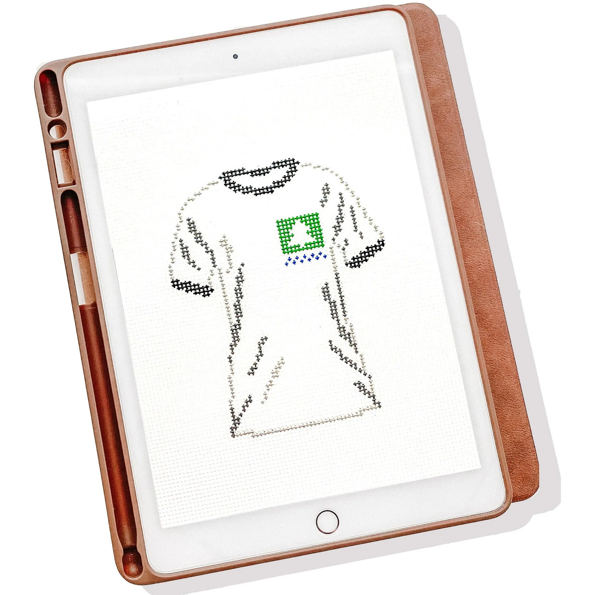 Camp Walden Shirt Needlepoint Chart - Digital Download