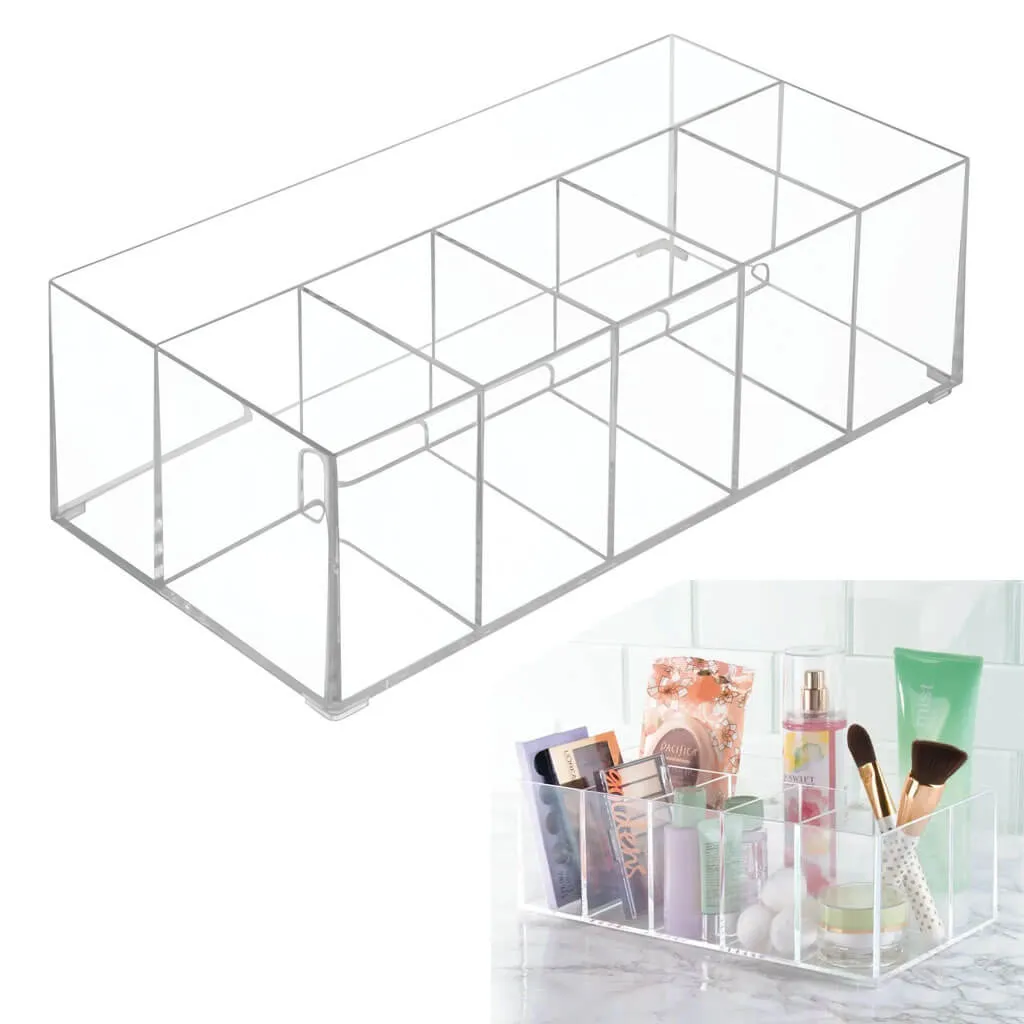 Clarity Cosmetic & Vanity Organizer 6S Clear