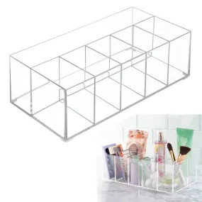 Clarity Cosmetic & Vanity Organizer 6S Clear