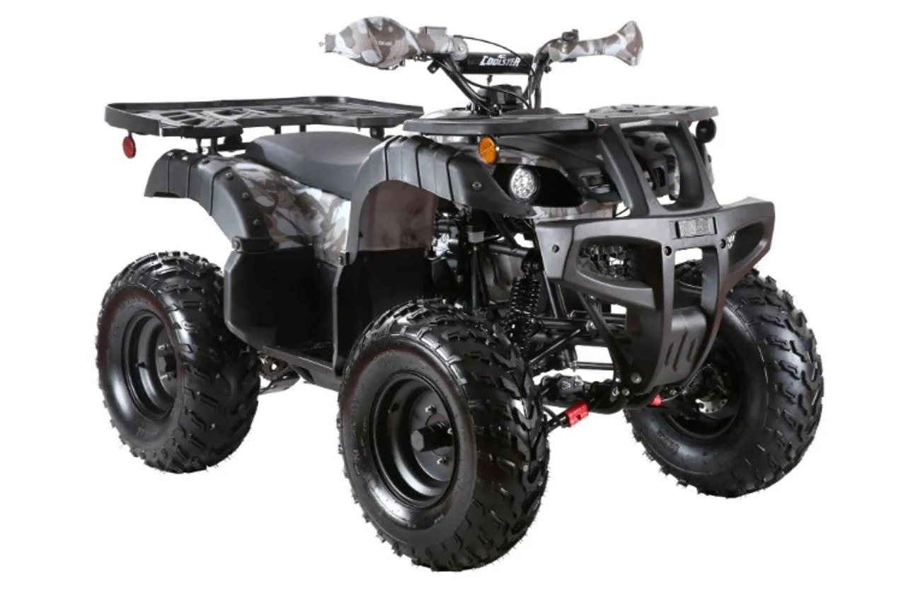 Coolster ATV 3200 U , 168cc engine,Ranch  Inspired, Adult ATV with Automatic transmission, reverse, Electric start, Upgraded Suspension