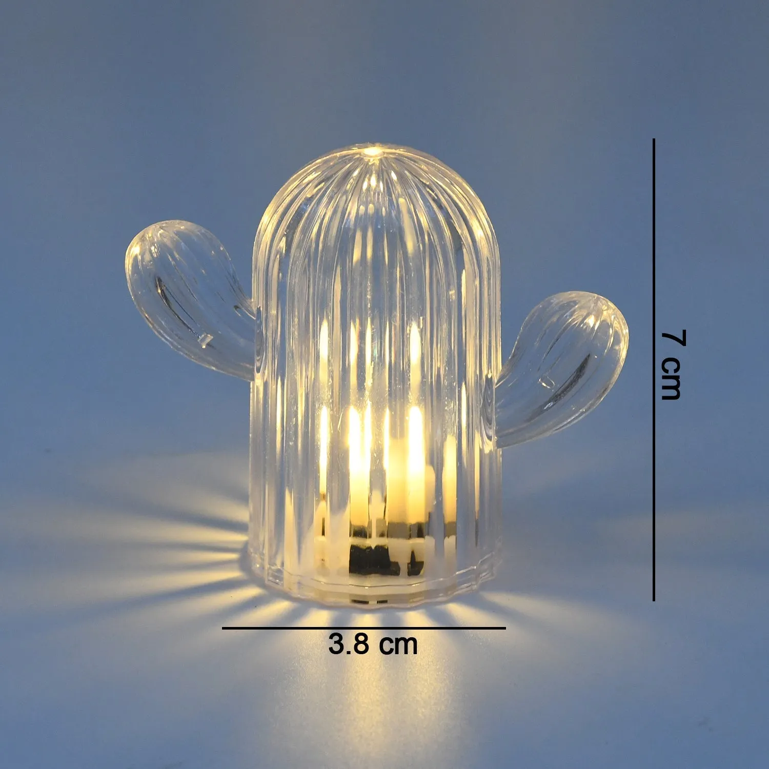 Cute Cactus LED Night Light (Cactus / 4 Pcs Set)