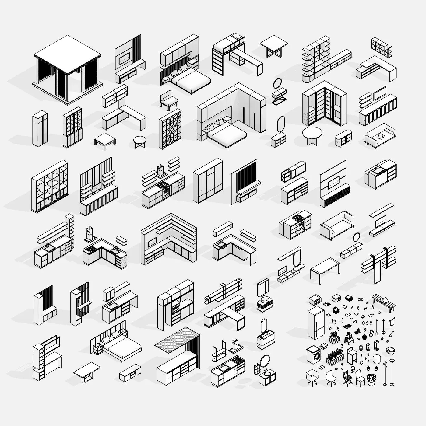 Decor Ideas Revit Families 05 - Basic