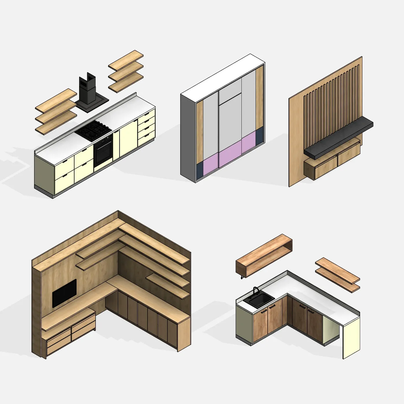 Decor Ideas Revit Families 05 - Basic