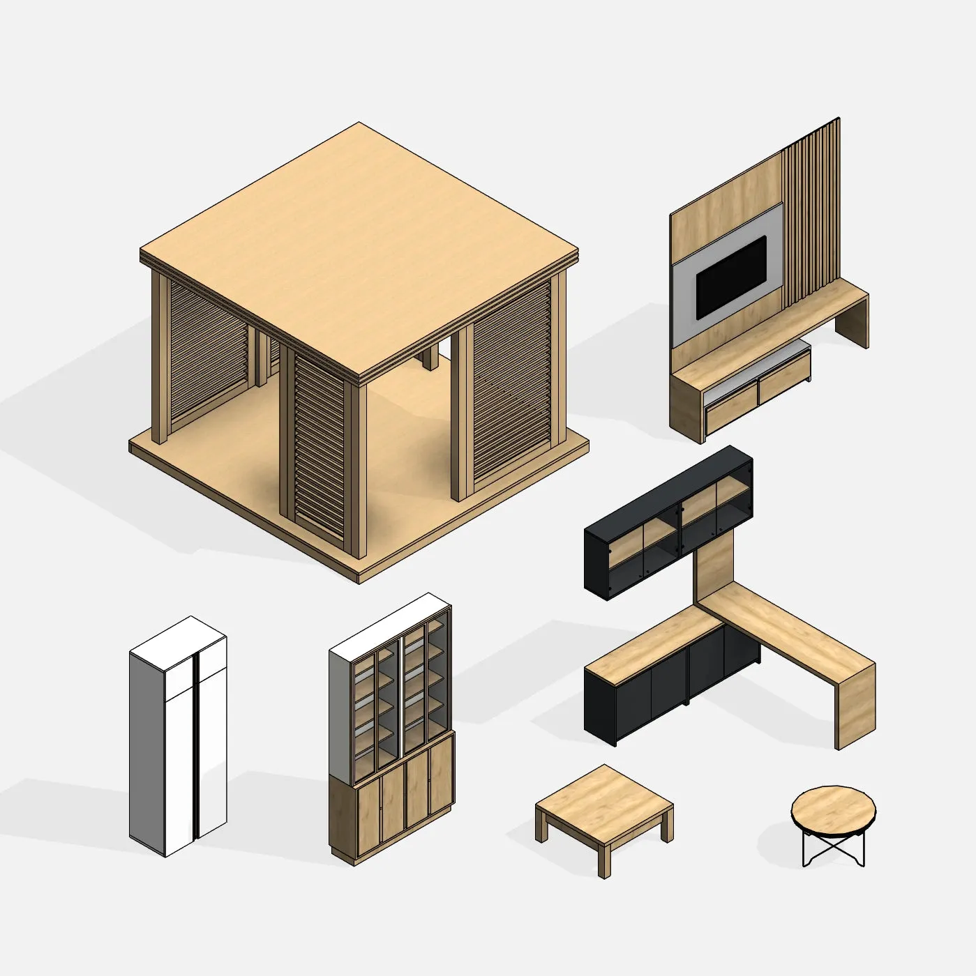Decor Ideas Revit Families 05 - Basic