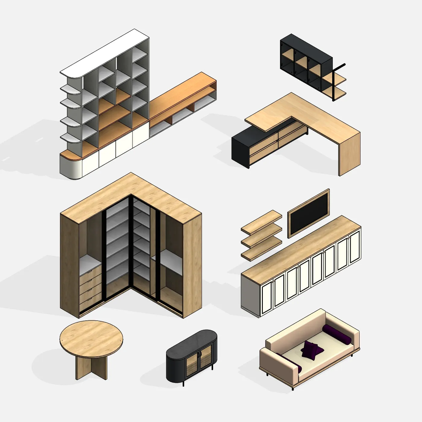 Decor Ideas Revit Families 05 - Basic