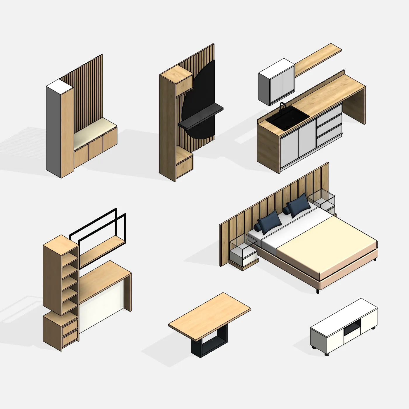 Decor Ideas Revit Families 05 - Basic
