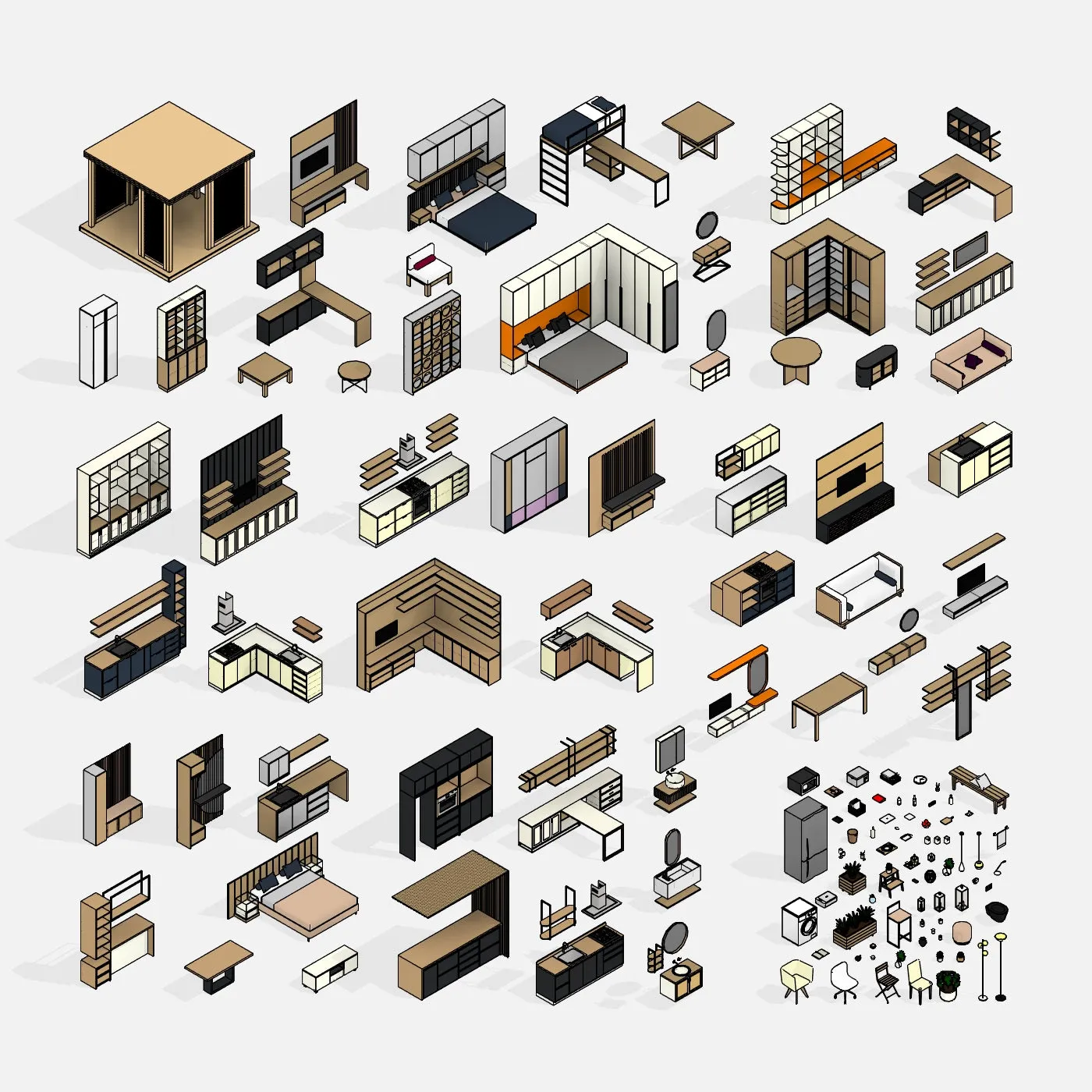 Decor Ideas Revit Families 05 - Basic