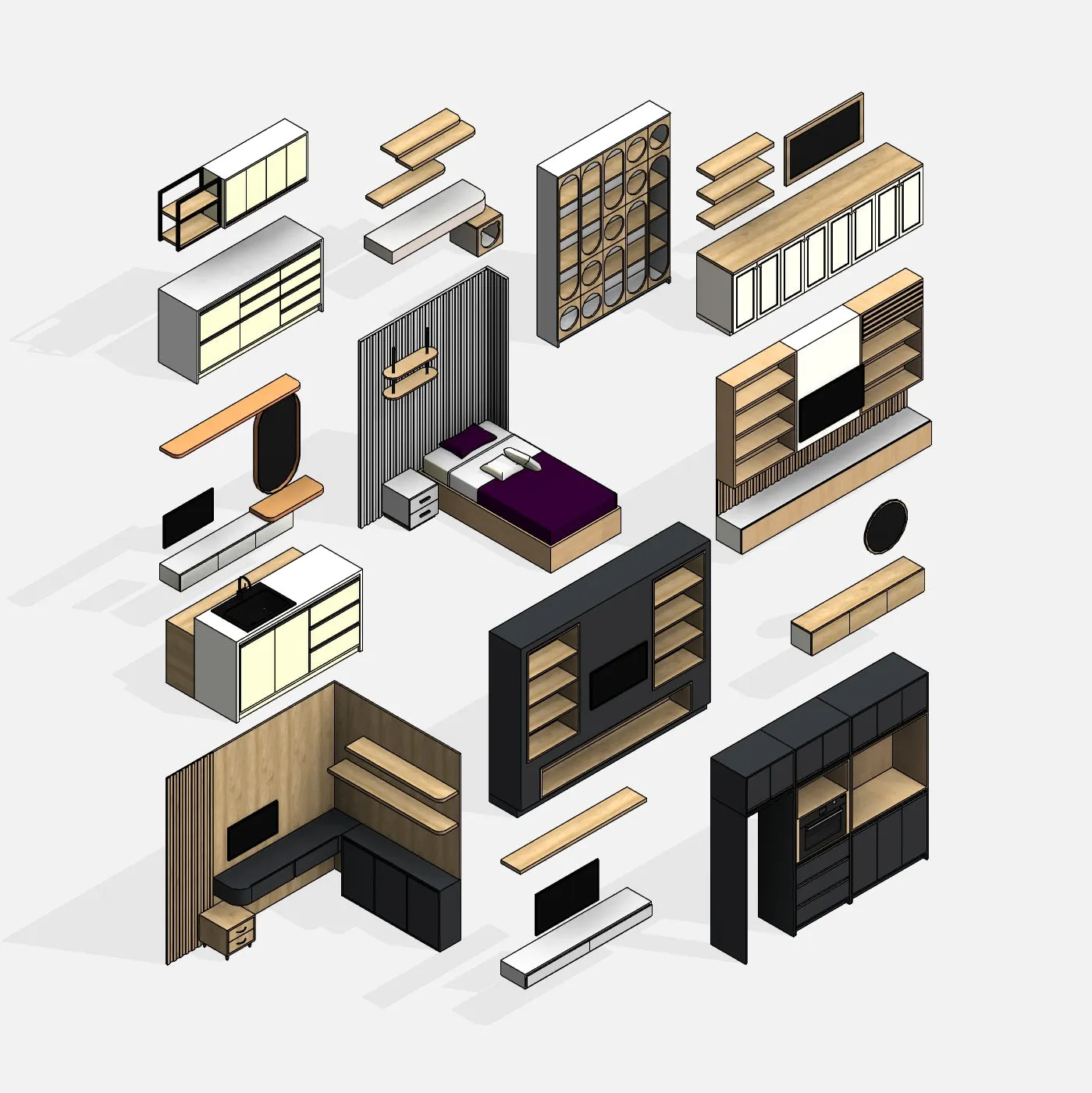 Decor Ideas Revit Families 05 - Pro