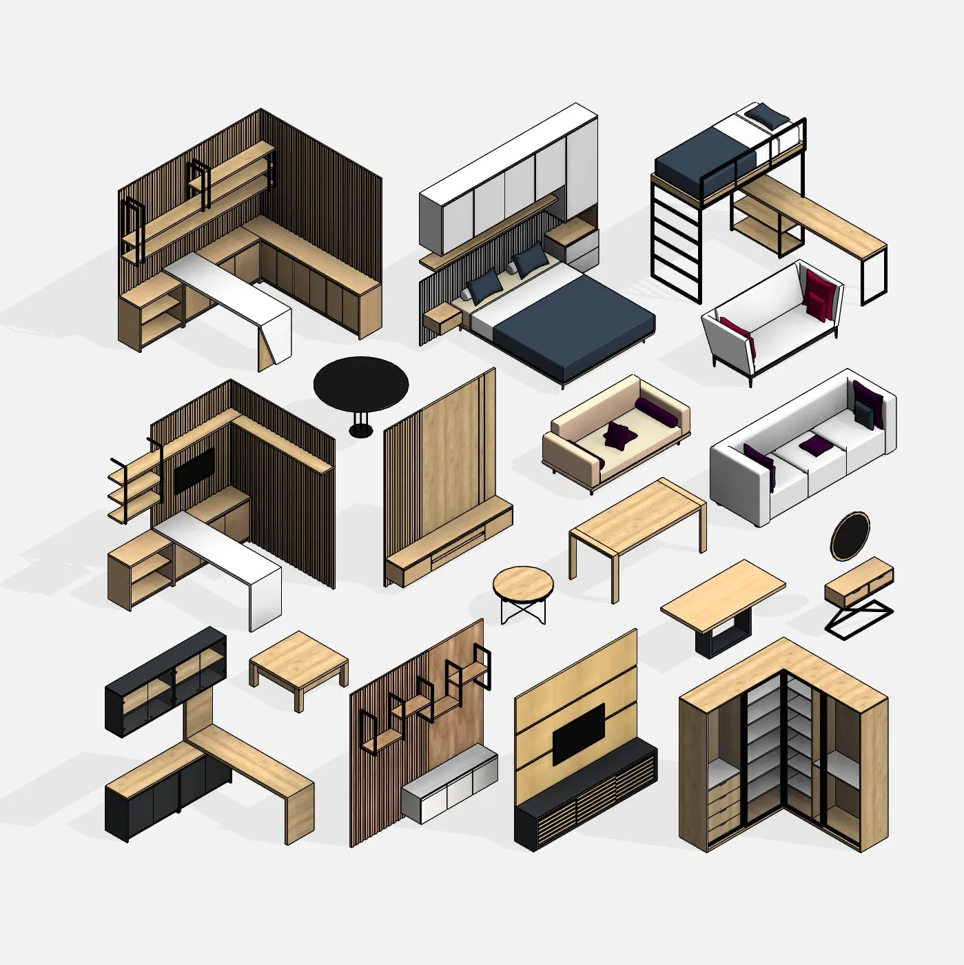 Decor Ideas Revit Families 05 - Pro